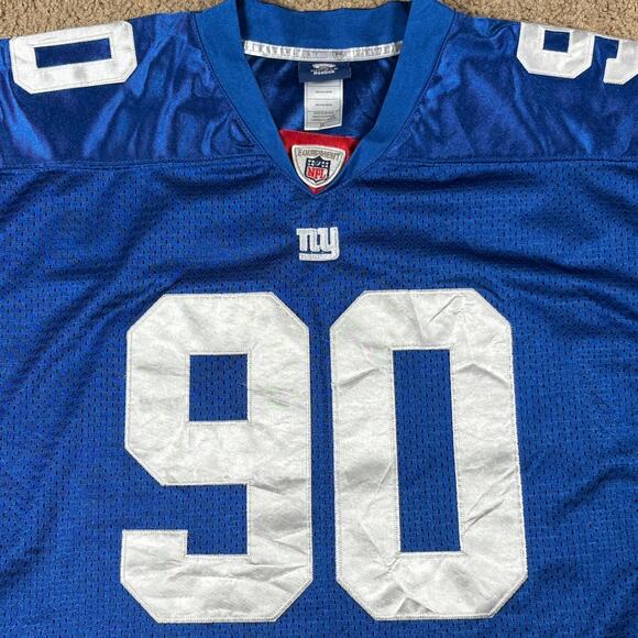 New York Giants Jason Pierre-Paul #90 Reebok NFL Jersey Size Large  Pre-Owned - Picture 2 of 6